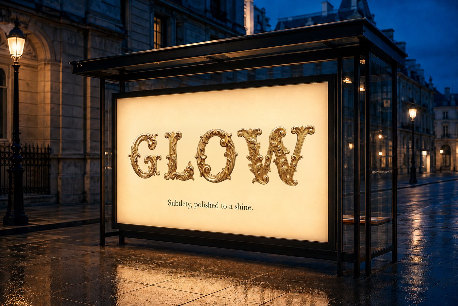Golden Rococo Font