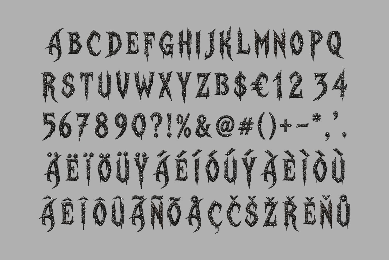 Gothic Punk Font