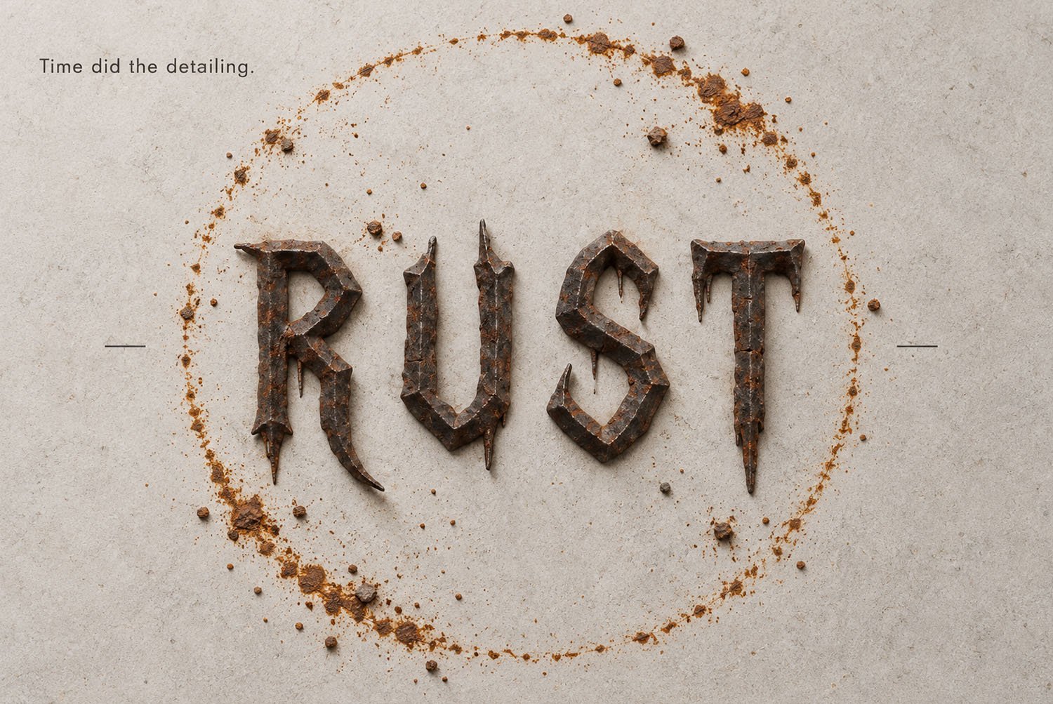 Gothic Rust Font