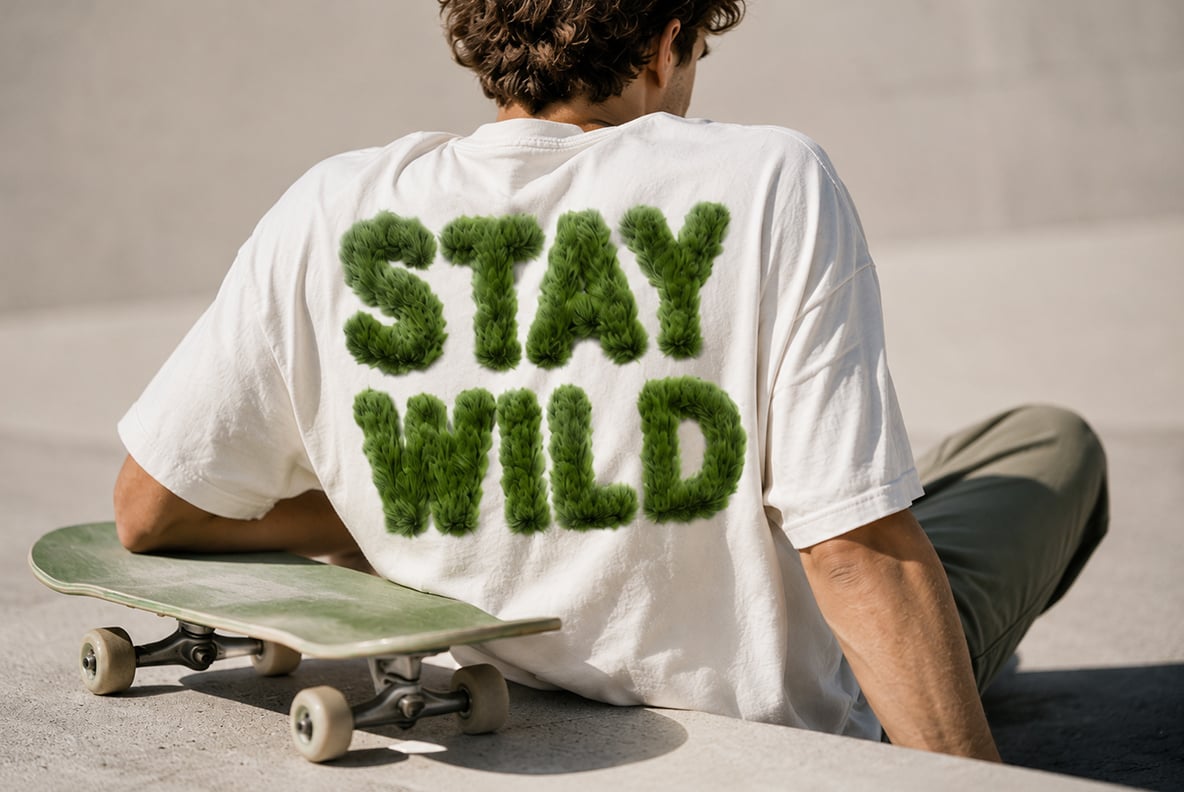 Green Fur Font