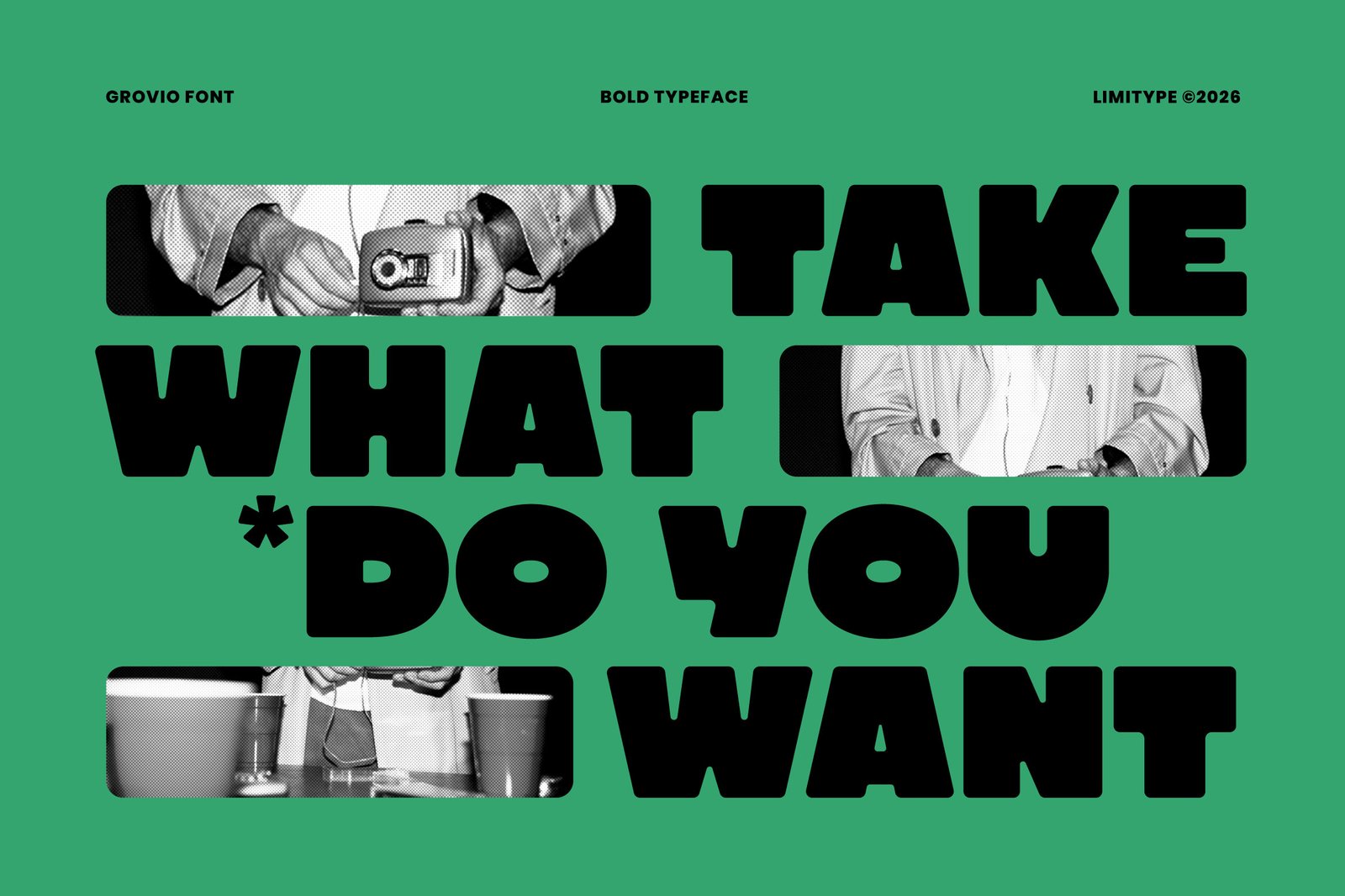 Grovio - Bold Dsiplay Font