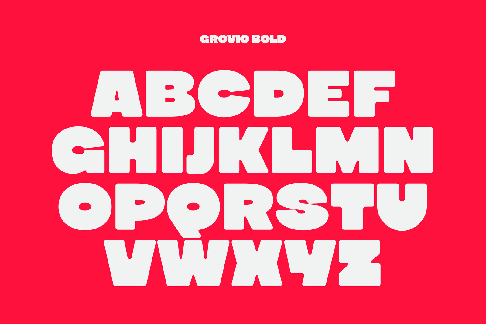 Grovio - Bold Dsiplay Font
