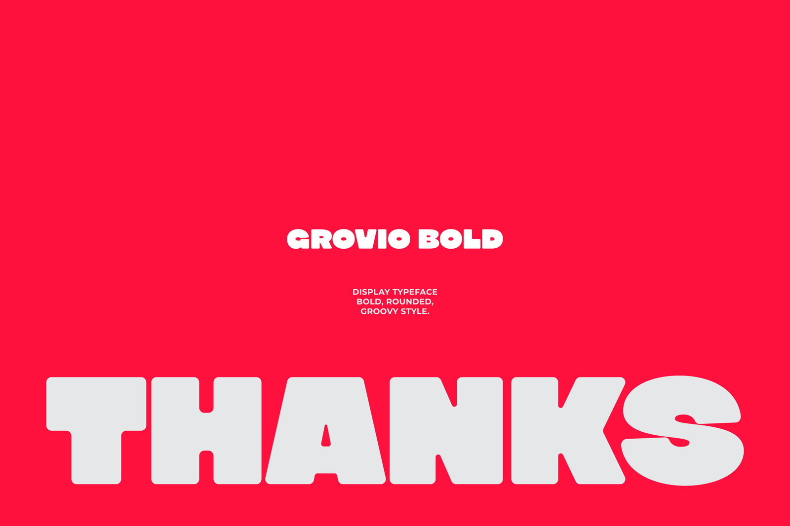 Grovio - Bold Dsiplay Font