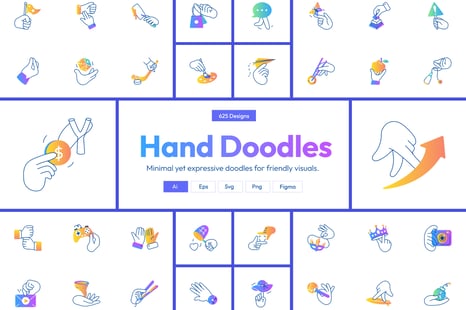Hand Doodles - Graphics