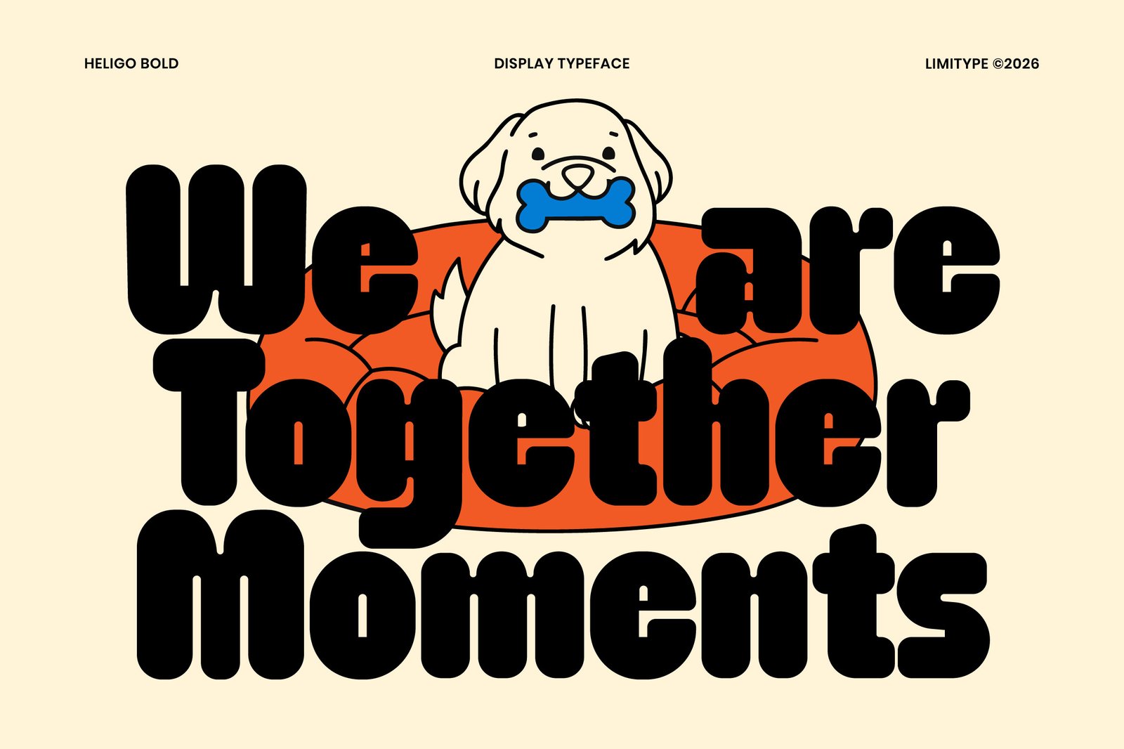 Heligo - Bold Rounded Font