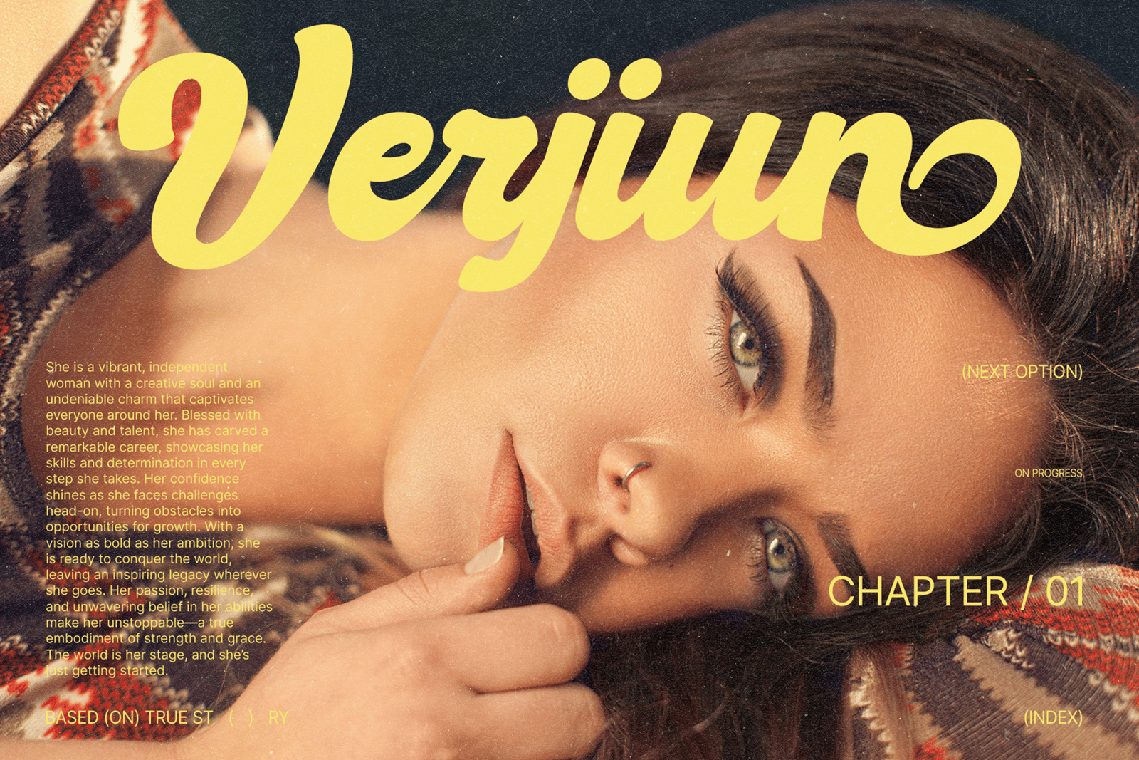 Hiderh Mahen — Groovy Retro Font