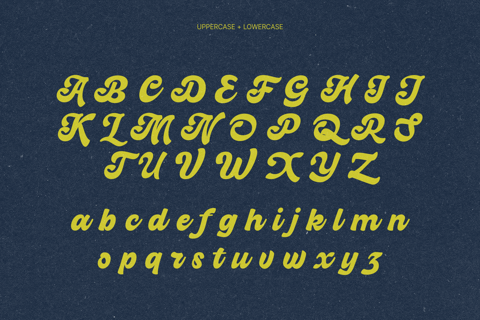 Hiderh Mahen — Groovy Retro Font