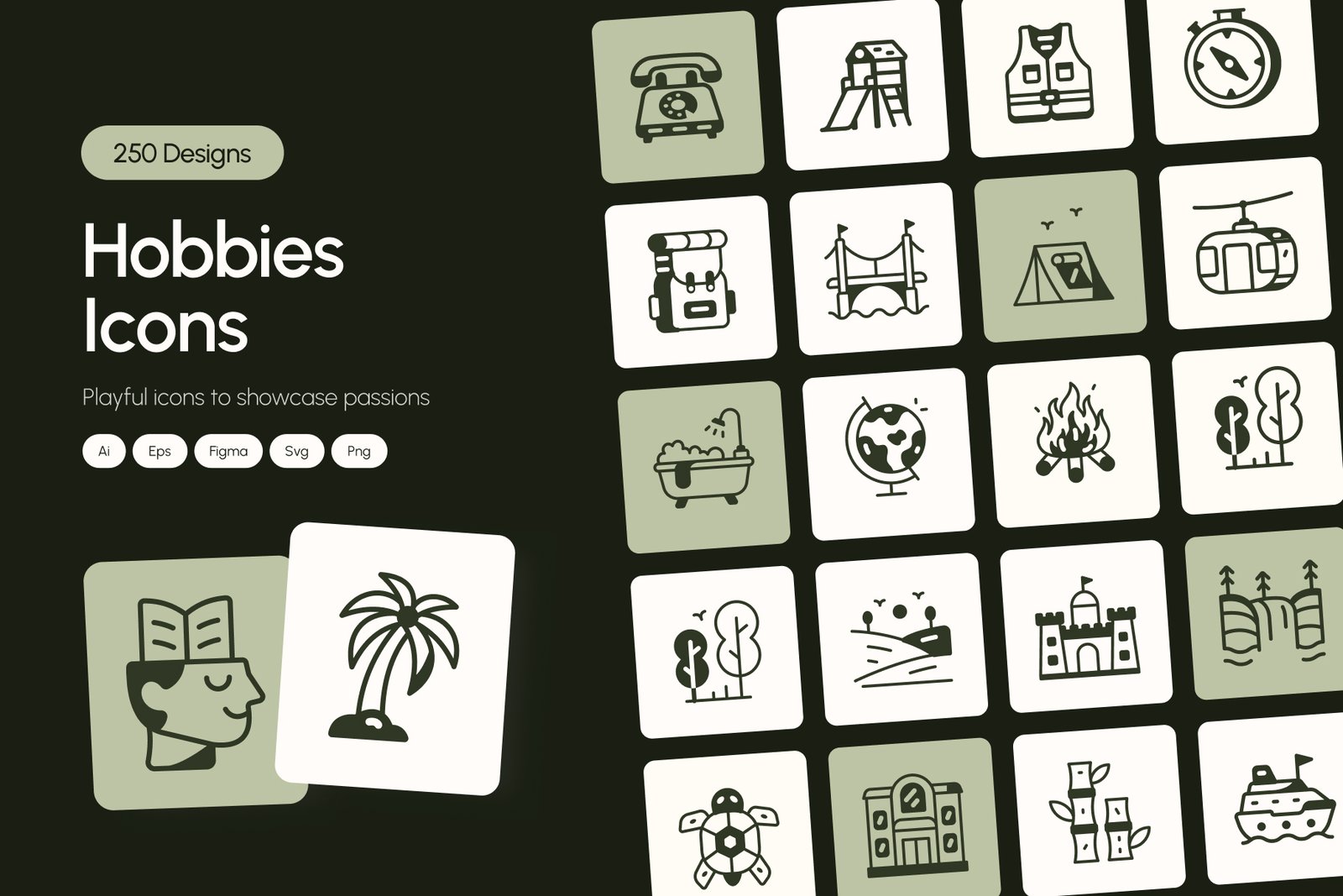 Hobbies Icons