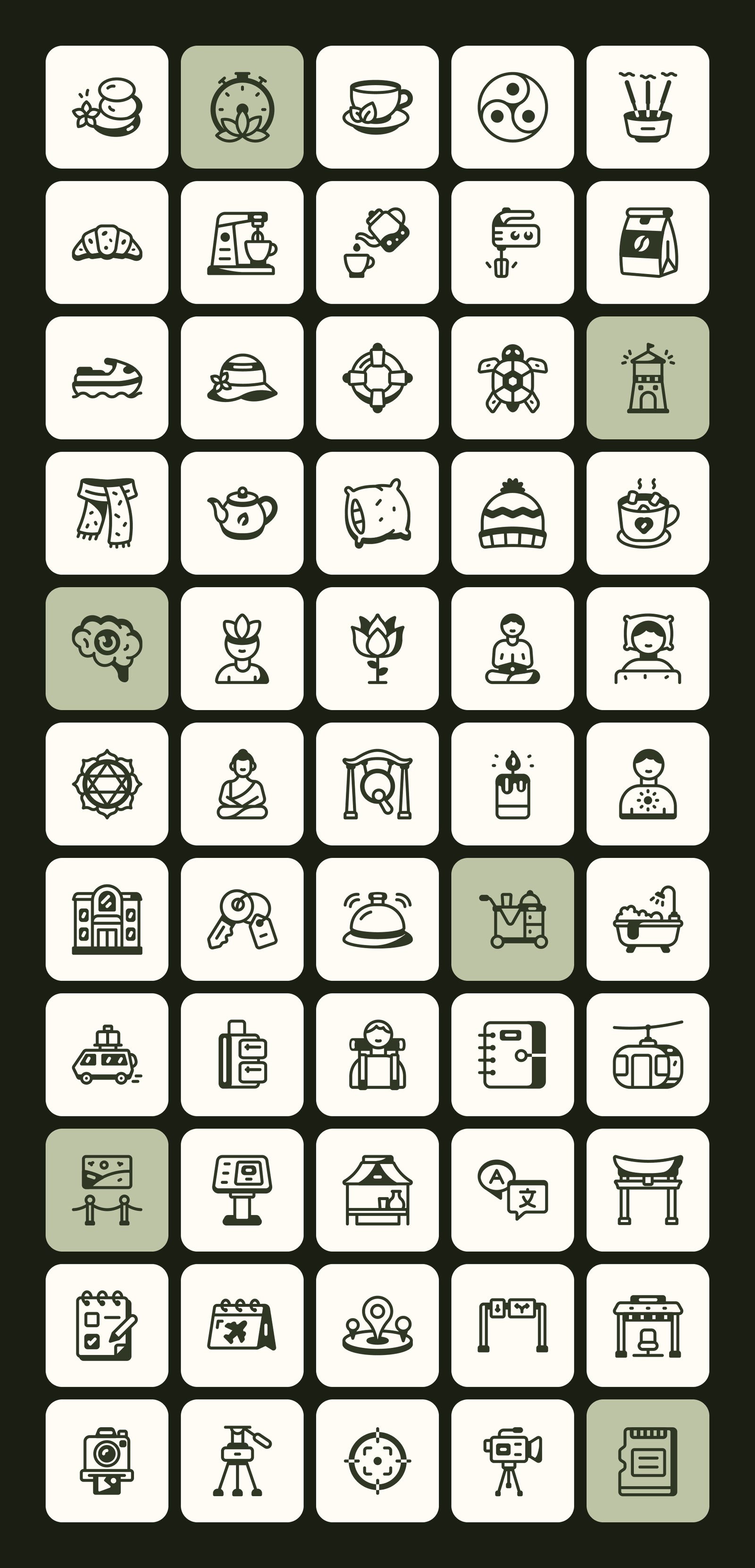 Hobbies Icons