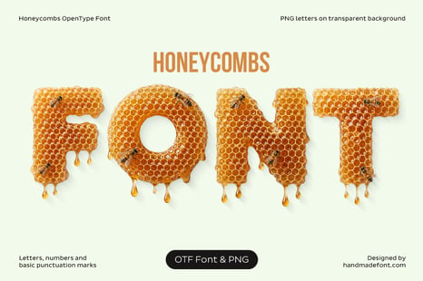 Honeycombs Font