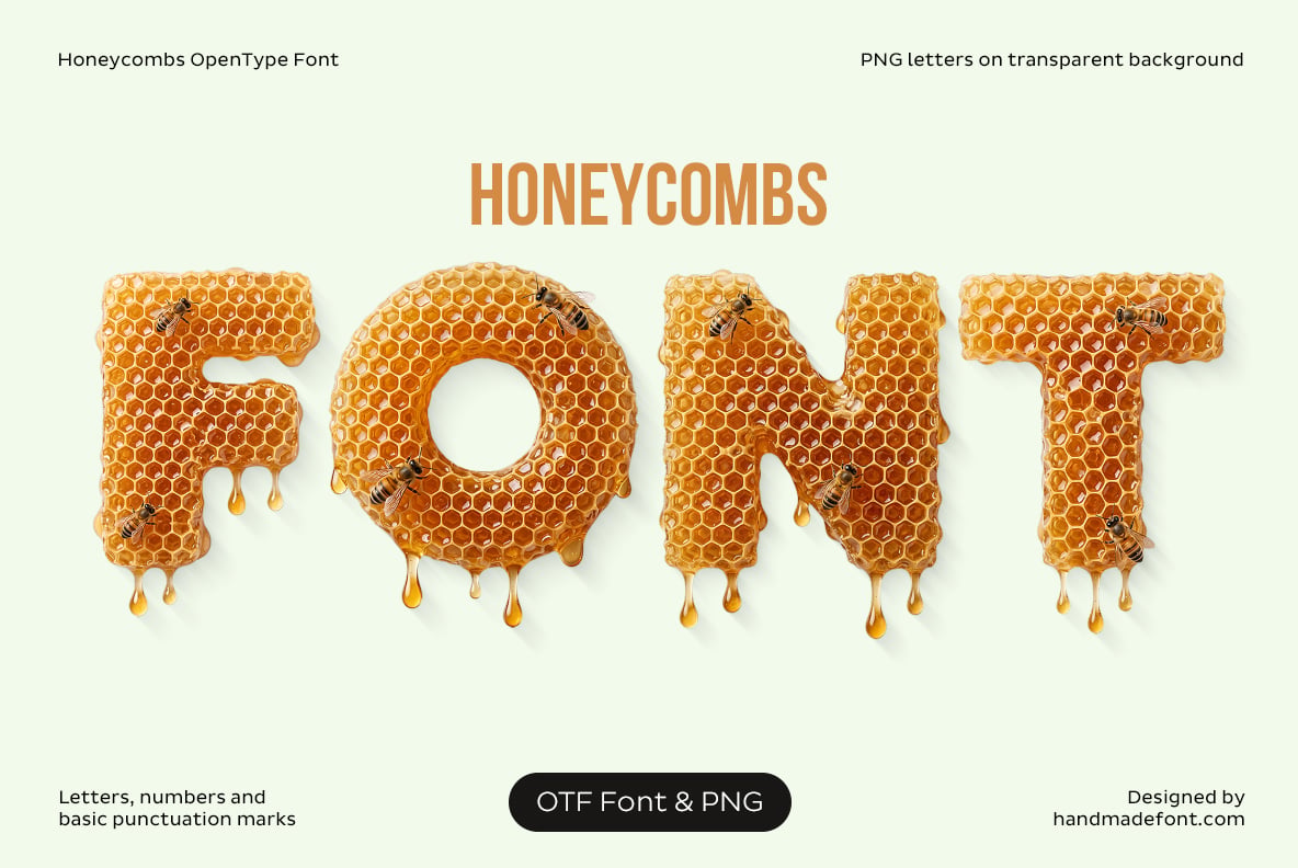 Honeycombs Font