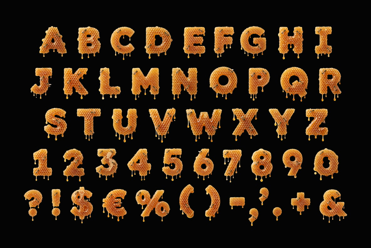 Honeycombs Font