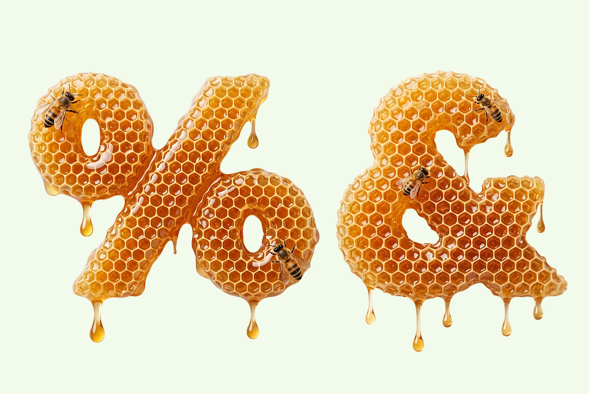 Honeycombs Font