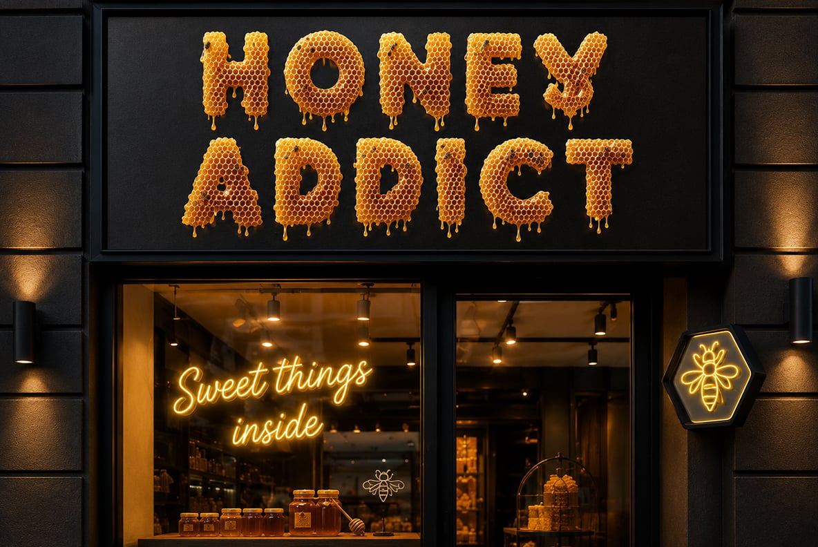 Honeycombs Font