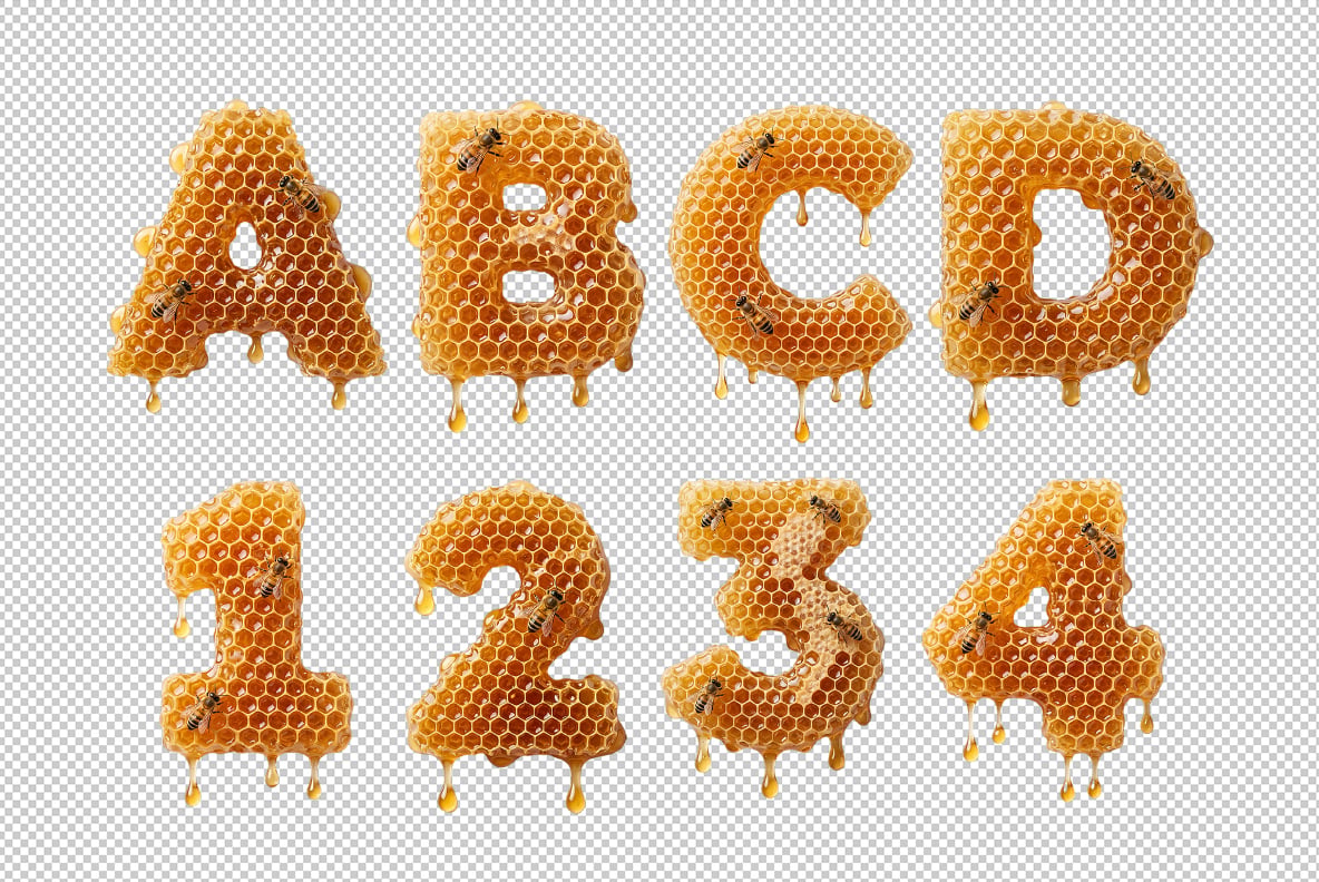 Honeycombs Font