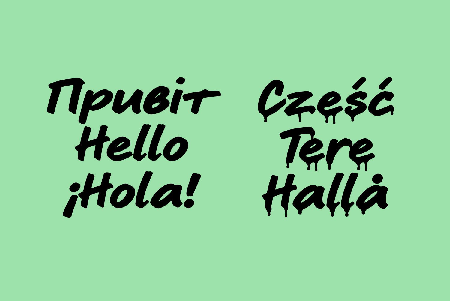 Hustle Marker Font