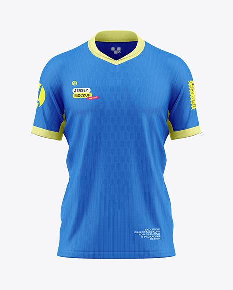 Soccer Jersey Mockup - Front View