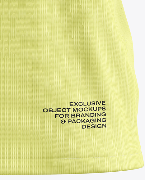 Soccer Jersey Mockup - Front View