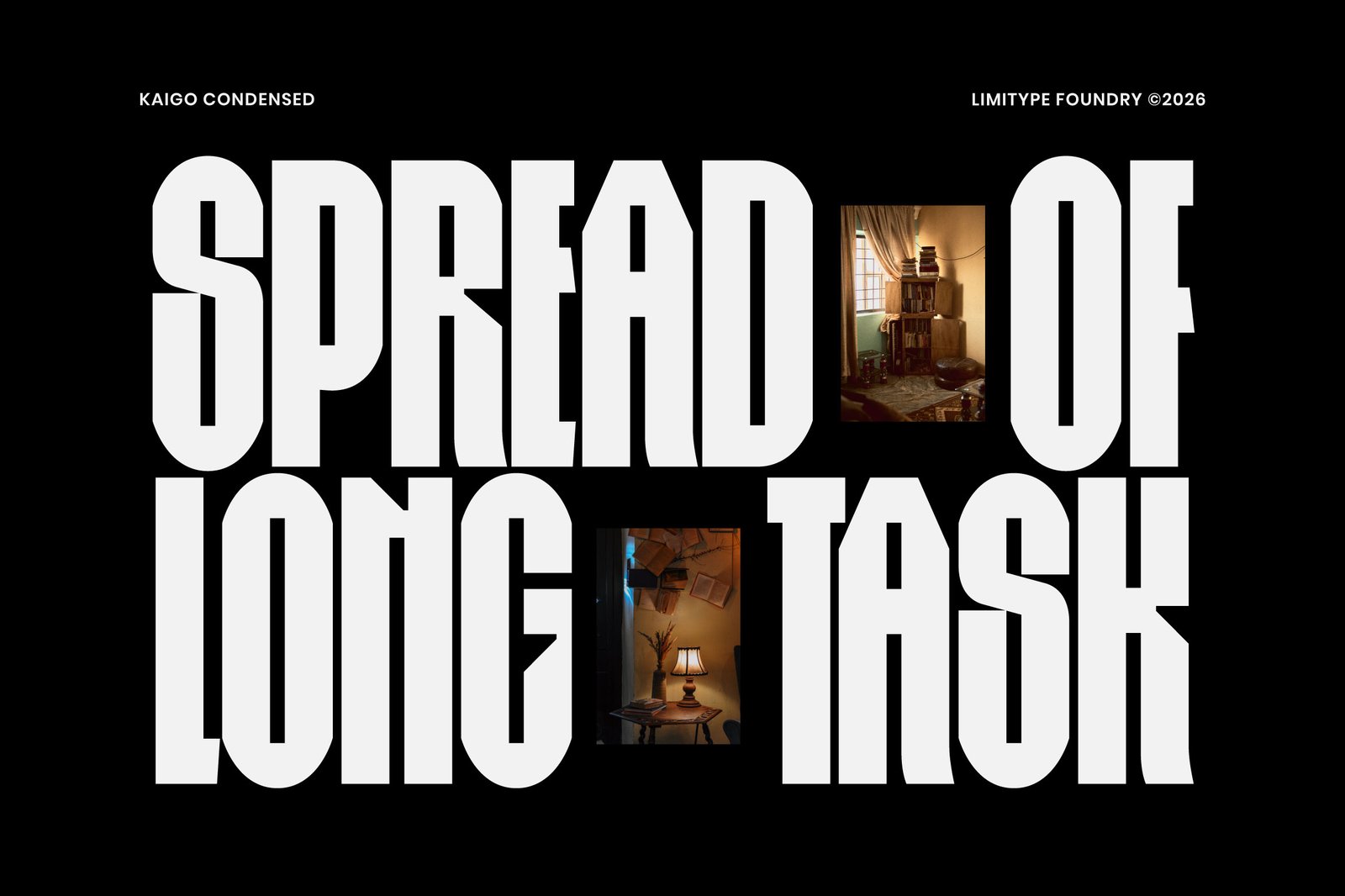 Kaigo - Bold Condensed Font