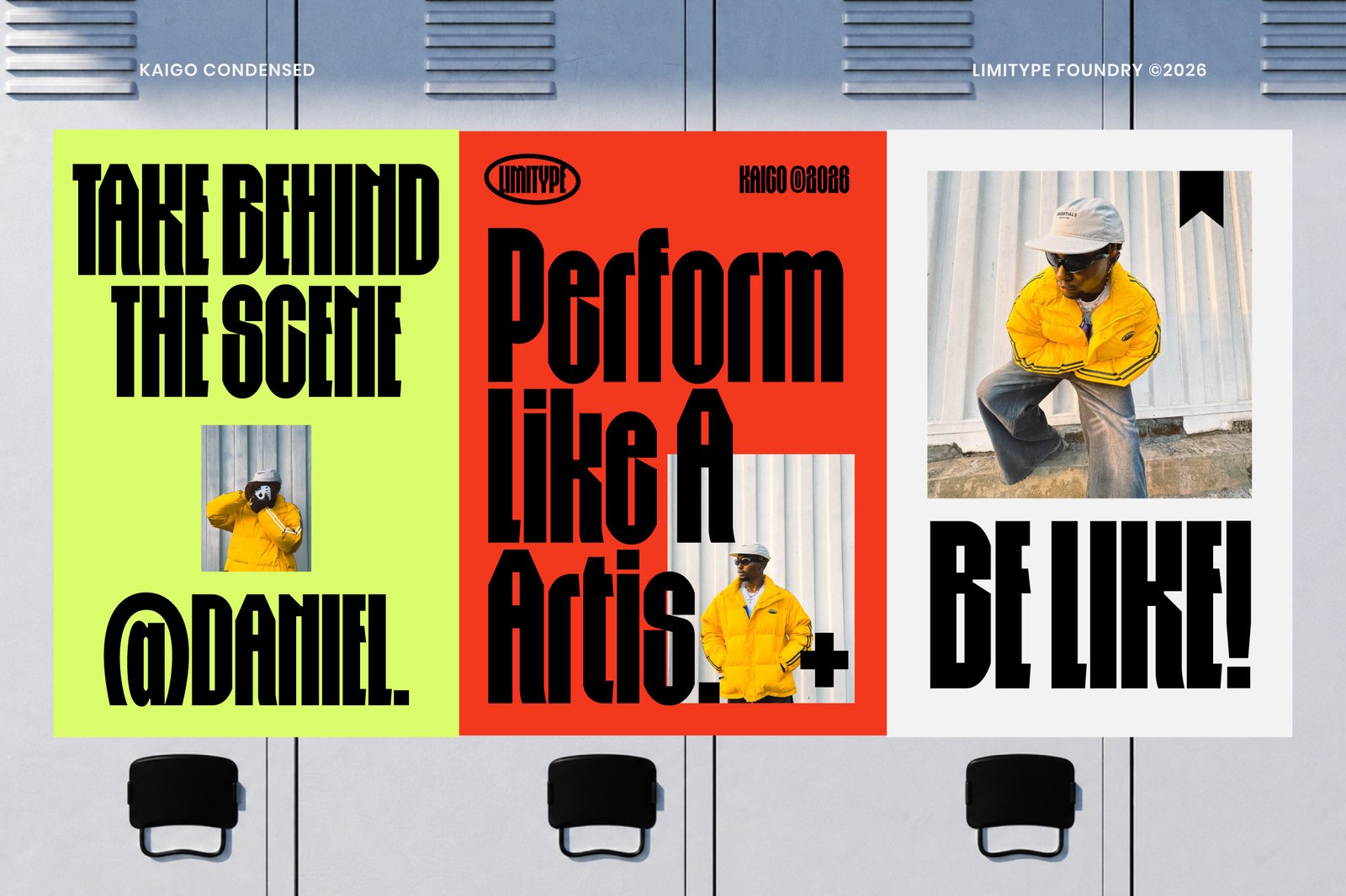 Kaigo - Bold Condensed Font