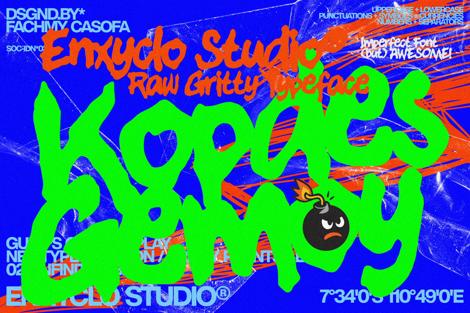 KOPDES GEMOY — Modern Branding Font