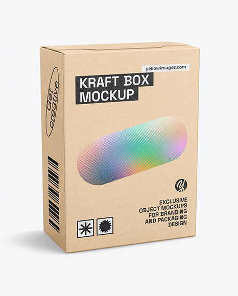 Kraft Box Mockup