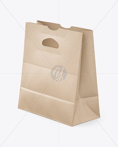 Kraft Paper Bag Mockup