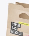 Kraft Paper Bag Mockup