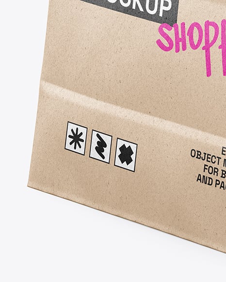 Kraft Paper Bag Mockup
