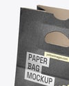 Kraft Paper Bag Mockup