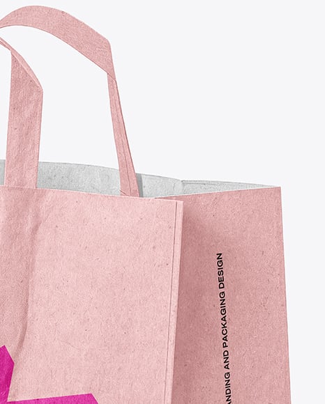 Kraft Paper Bag Mockup