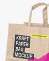 Kraft Paper Bag Mockup