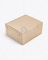 Kraft Paper Box Mockup