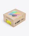 Kraft Paper Box Mockup