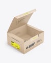 Kraft Paper Box Mockup