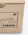 Kraft Paper Cardboard Box Mockup