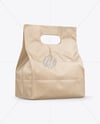 Kraft Paper Food Bag Mockup