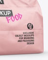 Kraft Paper Food Bag Mockup