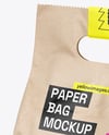 Kraft Paper Food Bag Mockup