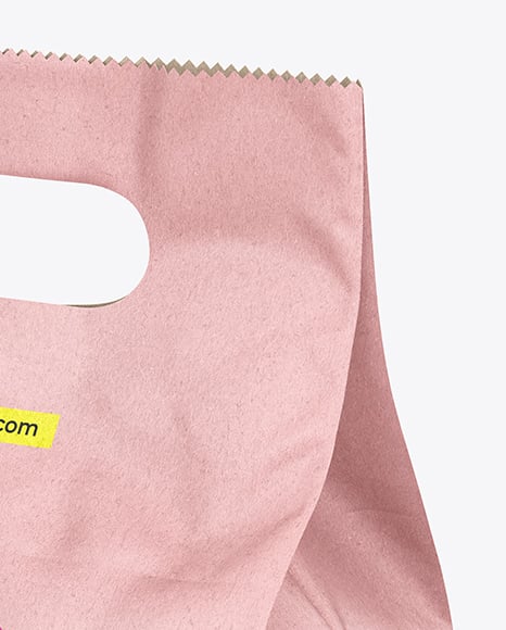 Kraft Paper Food Bag Mockup