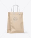 Kraft Paper Shopping Bag Mockup