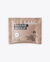 Kraft Sachet Mockup