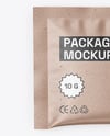 Kraft Sachet Mockup