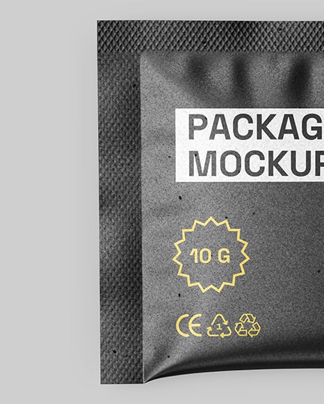 Kraft Sachet Mockup