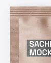 Kraft Sachet Mockup