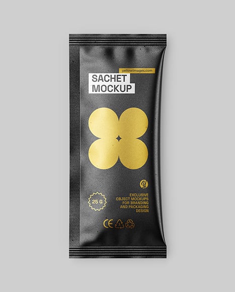 Kraft Sachet Mockup