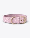 Leather Dog Collar Mockup