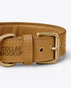 Leather Dog Collar Mockup