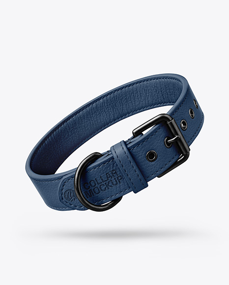 Leather Dog Collar Mockup