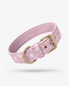 Leather Dog Collar Mockup